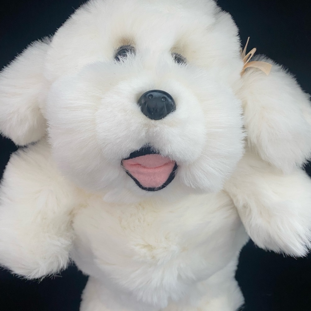 Puppy dog plush toy vintage 1980’s. SC